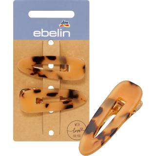 Haarclips braun, 2 St - VivaVoss