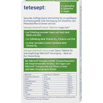 Haarkraft Intens Mini-Tabletten 30 St tetesept