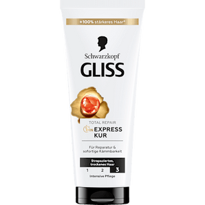 Haarkur Total Repair 1 Min Express-Kur  Schwarzkopf GLISS