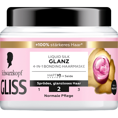 Haarmaske 4in1 Liquid Silk Schwarzkopf GLISS
