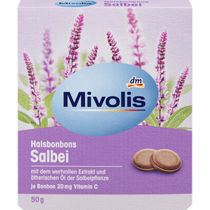 Halsbonbons Salbei Mivolis