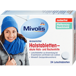 Halstabletten – akute Hals- und Rachenhilfe Mivolis