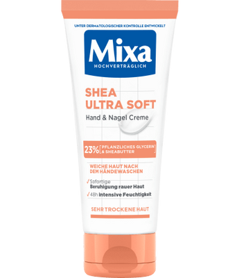 Hand - & Nagelcreme Shea ultra soft mit Glycerin, 100 ml - VivaVoss