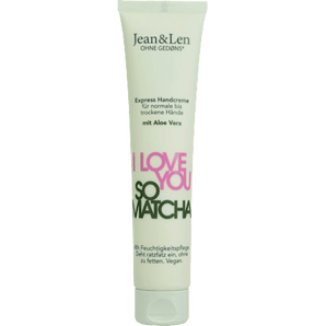 Handcreme I love you so matcha Jean&Len