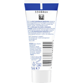 Handcreme sofort einziehend, Reisegröße Neutrogena