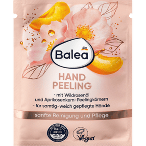 Handpeeling Wildrose & Aprikose, 15 ml Pflege & Parfum,Handpflege & Seife,Handcreme & Handmasken by Balea – Available at VivaVoss