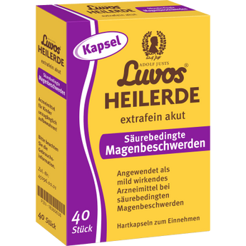 Heilerde Kapseln extrafein akut, 40 St - VivaVoss