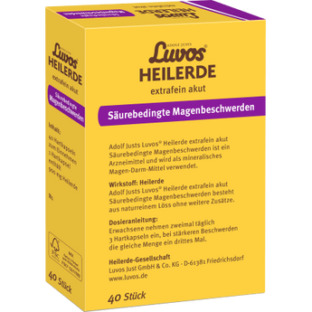 Heilerde Kapseln extrafein akut, 40 St - VivaVoss