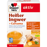 Heißer Ingwer + Kurkuma Heißgetränk (10 Stück), vegan Doppelherz