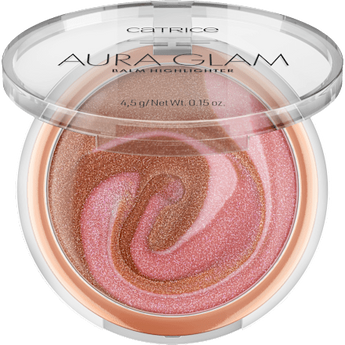 Highlighter Aura Glam Balm 010 A Swirl Of Rose 