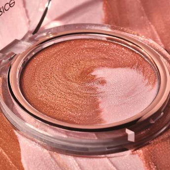 Highlighter Aura Glam Balm 010 A Swirl Of Rose 