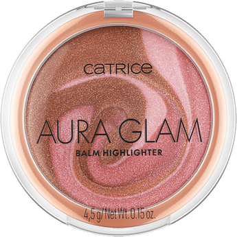 Highlighter Aura Glam Balm 010 A Swirl Of Rose 