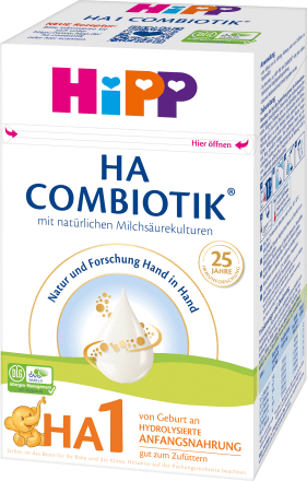 Anfangsmilch HA1 Combiotik von Geburt an, 0,6 kg