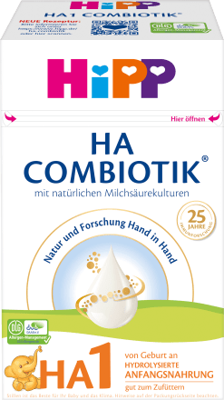 Anfangsmilch HA1 Combiotik von Geburt an, 0,6 kg