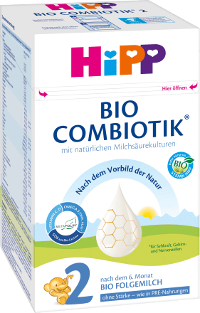 Folgemilch 2 Combiotik ohne Stärke nach dem 6. Monat, 600 g