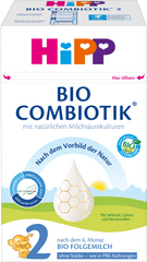 Folgemilch 2 Combiotik ohne Stärke nach dem 6. Monat, 600 g