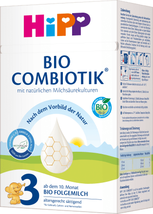 Folgemilch 3 Combiotik ab dem 10. Monat, 0,6 kg