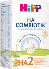 Folgemilch HA2 Combiotik nach dem 6.Monat, 600 g