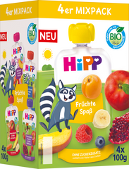 Quetschie Früchtespaß Mixpack ab 1 Jahr (4x100 g), 400 g