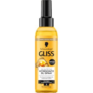 Hitzeschutz Öl-Spray Oil Nutritive Schwarzkopf GLISS
