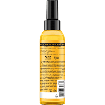 Hitzeschutz Öl-Spray Oil Nutritive Schwarzkopf GLISS