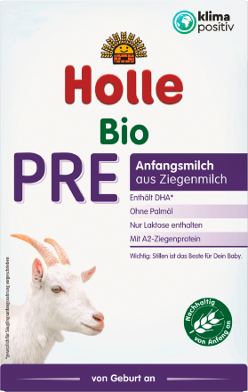 Anfangsmilch Pre aus Ziegenmilch von Geburt an, 400 g