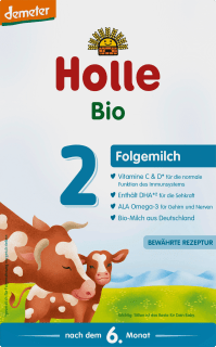 Folgemilch 2 nach dem 6. Monat, 600 g