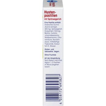 Husten-Pastillen mit Spitzwegerich Mivolis