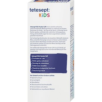 Hustensaft Kids Honig & Isländisch Moos tetesept