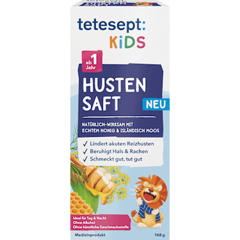 Hustensaft Kids Honig & Isländisch Moos tetesept