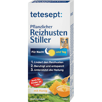 Hustensaft Pflanzlicher Reizhusten Stiller  tetesept