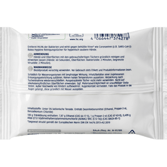Hygiene Reinigungstücher, 10 St Biozidprodukt - VivaVoss
