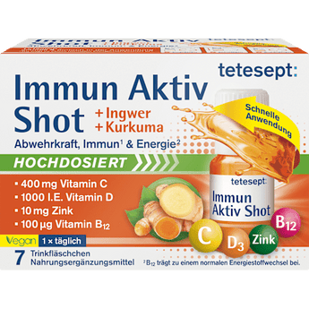 Immun aktiv Ingwer Kurkuma Trinkampullen 7 St tetesept
