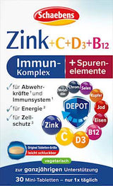 Immun-Kur Zink + C + D3 + B12  Schaebens