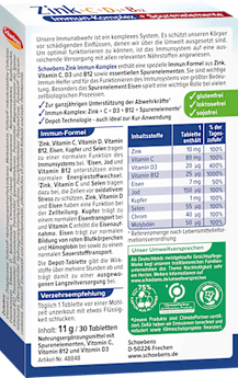 Immun-Kur Zink + C + D3 + B12  Schaebens