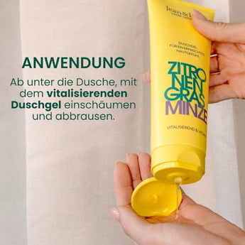 Duschgel Zitronengras Minze Jean&Len