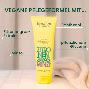 Duschgel Zitronengras Minze Jean&Len