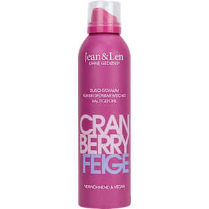 Duschschaum Cranberry Feige Jean&Len