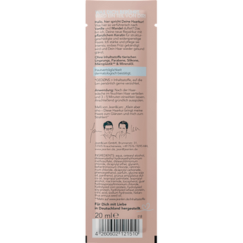 Haarkur Keratin Mandel Sachet Jean&Len