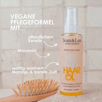 Haaröl Repair Keratin & Mandel Jean&Len