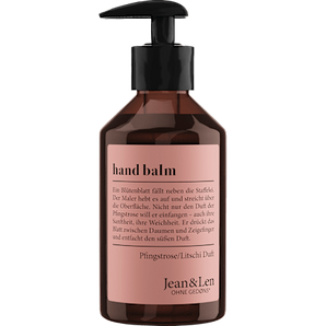 Hand Balm Pfingstrose & Litschi Jean&Len