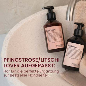 Hand Balm Pfingstrose & Litschi Jean&Len