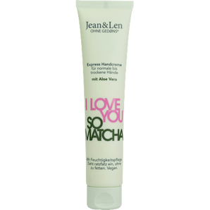 Handcreme I love you so matcha Jean&Len