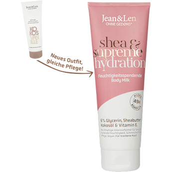 Körpermilch Shea & Superme Hydration  Jean&Len