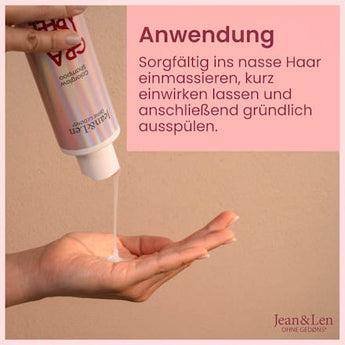 Shampoo Colorglow Granatapfel Rose Jean&Len