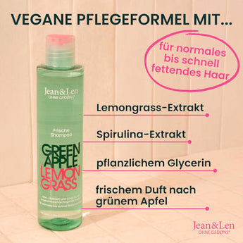 Shampoo Green Apple Lemongrass Jean&Len