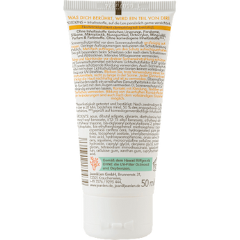 Sonnencreme Gesicht, sensitiv, LSF 50+ Jean&Len