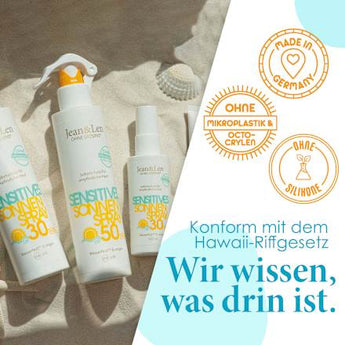 Sonnencreme Gesicht, sensitiv, LSF 50+ Jean&Len