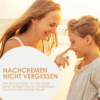 Sonnenmilch Kids sensitiv LSF 50+ Jean&Len