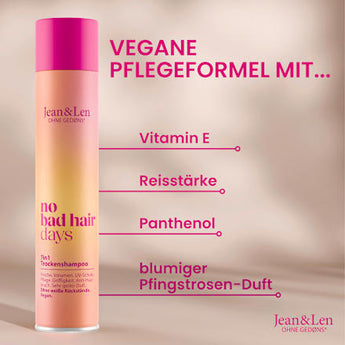 Trockenshampoo "no bad hair days" Effekt 7in1 Jean&Len